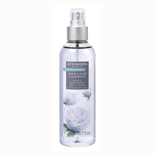 Acqua Profumata Corpo Atkinsons English Garden White Peony 200 Ml 3 Acqua Profumata Corpo Atkinsons English Garden White Peony 200 Ml