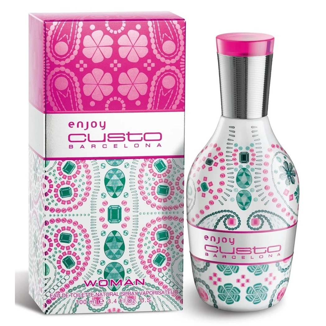 Custo Barcelona Custo Enjoy Donna Eau De Toilette 100 Ml Spray 3 Custo Barcelona Custo Enjoy Donna Eau De Toilette 100 Ml Spray